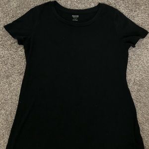 black t shirt